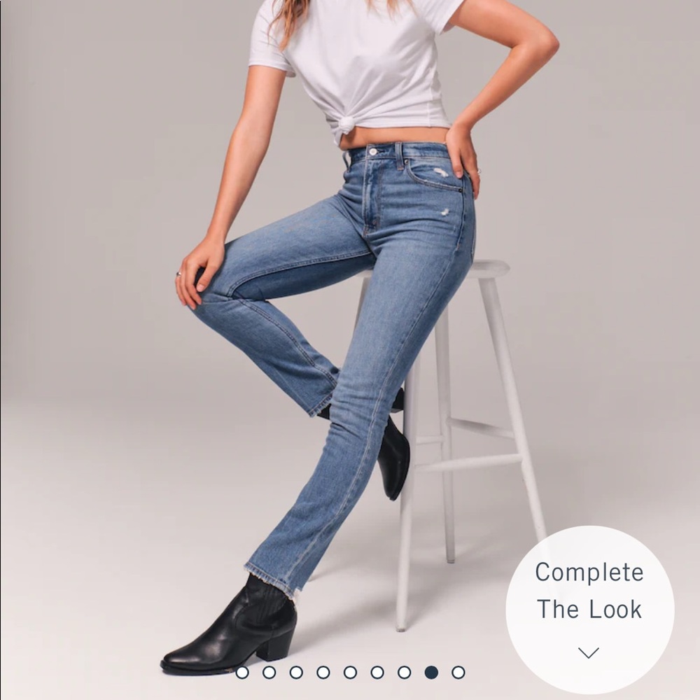 Abercrombie High Rise Skinny Jean
